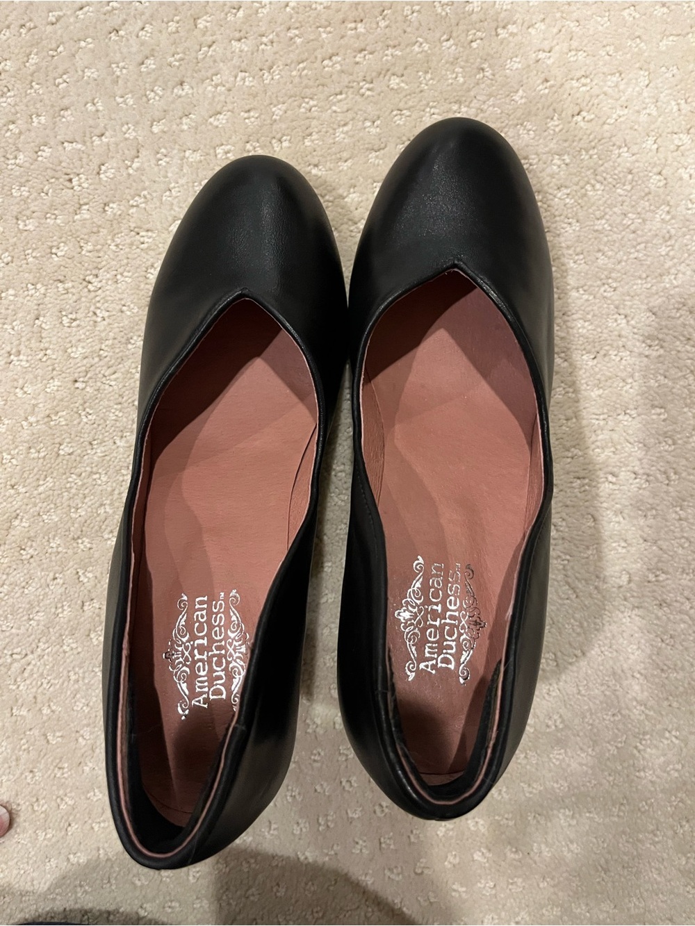 American Duchess Marilyn Pumps in Black